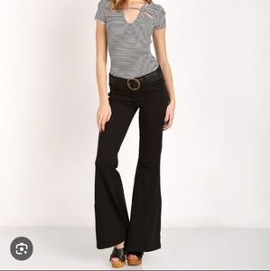 Free People Jolene Clean Denim Flare